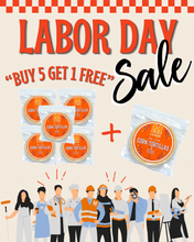 Load image into Gallery viewer, Buy 5 get 1 Free (6 packs of corn tortillas low in carbs)
